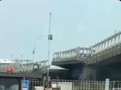 FiPiLi. Crolla a Calambrone il ponte che si immette nel porto di Livorno. Strada interrotta