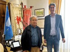 Il Segretario Generale dell’ONU Antonio Guterres in visita a Montepulciano