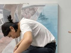 Xiao Zhiyu alla Galleria Fuoricampo con Traveling While Lying Down