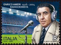 Francobollo per Enrico Ameri. Storico radiocronista sportivo ‘eccellenza italiana”