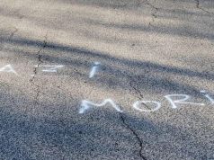 Minacce al Sindaco di Torrita di Siena. Scritta sull’asfalto: “Grazi morirai”