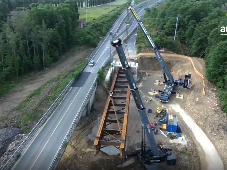 Siena Grosseto, completato nuovo viadotto nel lotto 9. Lavori fino al 2027