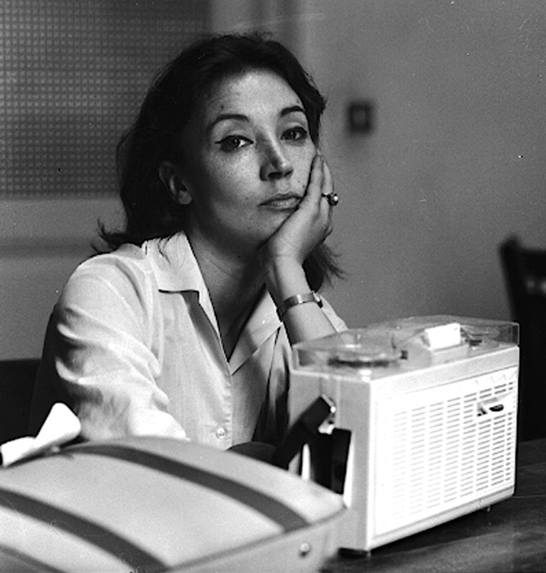 Oriana Fallaci, Regione digitalizza il Fondo. 49mila documenti aperti a visite e consultazioni