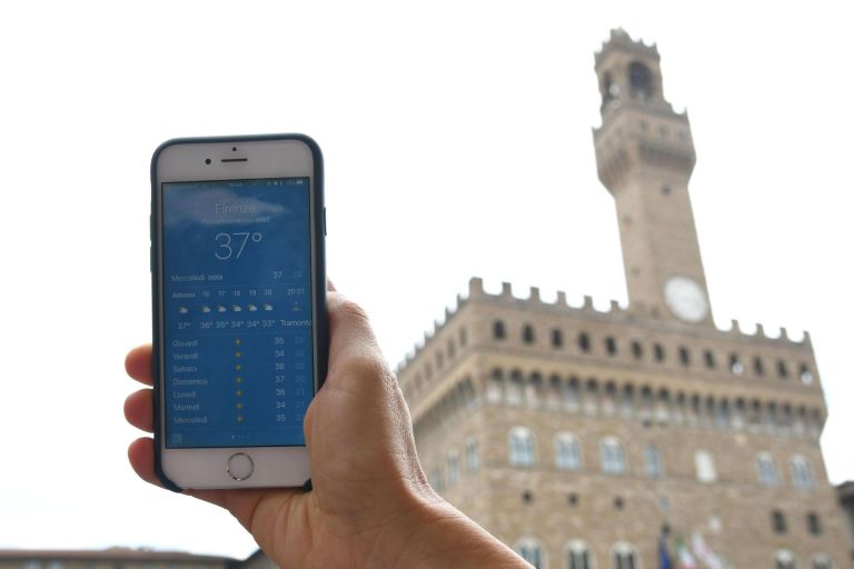 Il caldo torna a farsi sentire in Toscana: si sfiora di nuovo quota 40°
