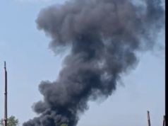 Pisa, paura per un incendio in una fabbrica di smaltimento di rifiuti