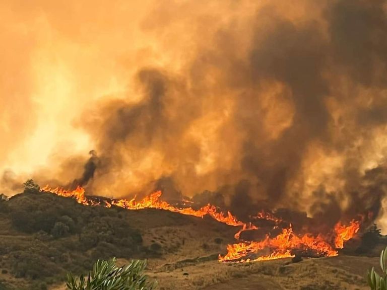 Incendi. Roghi a Firenzuola, Scansano, Civiltella Val di Chiana e Radicofani