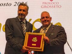Luca Banchi, la sua Grosseto lo premia con il Grifone d’oro