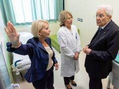 Mattarella visita la “Stanza rosa” dell’Ospedale della Misericordia di Grosseto