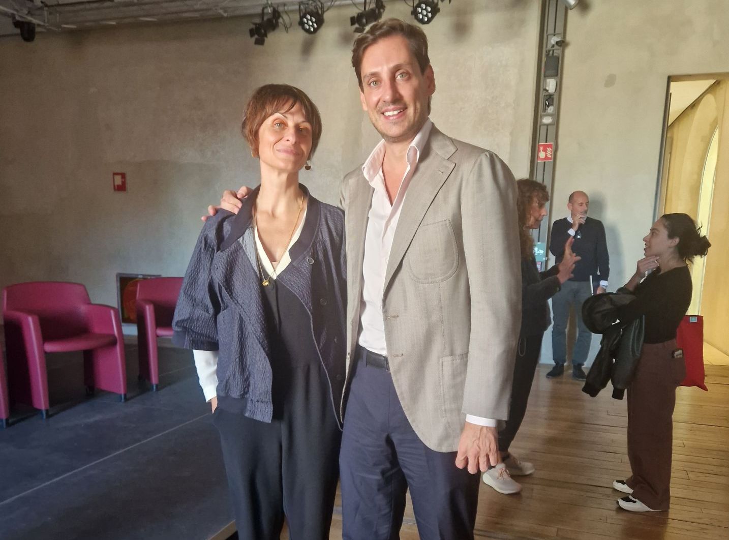 Cristiano Leone e Anna Lea Antolini