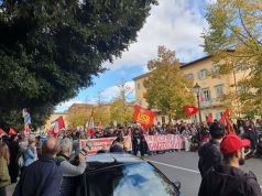 In migliaia nelle piazze toscane per lo sciopero generale: colori, slogan ma nessun disordine Manifestanti a Siena per lo sciopero